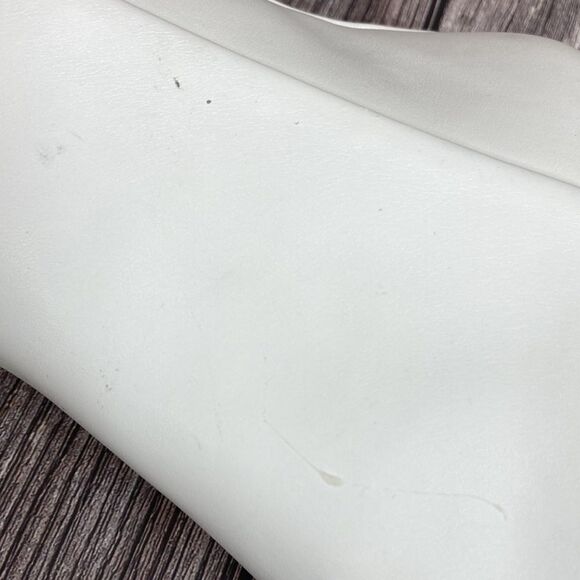 BAR III Gatlin White Block-Heel Booties 5M - Picture 7 of 15